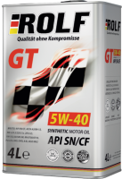 Масло ROLF S7 GT 5W40 Acea A3/B4 синт.4л.металл М+