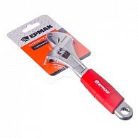 Ключ разводной 150мм ЕРМАК с обрезиненной ручкой