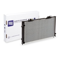 Радиатор охлаждения 2170 LUZAR под К/У HALLA (LRc01270b)